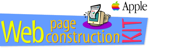 Apple Web Page Construction Kit